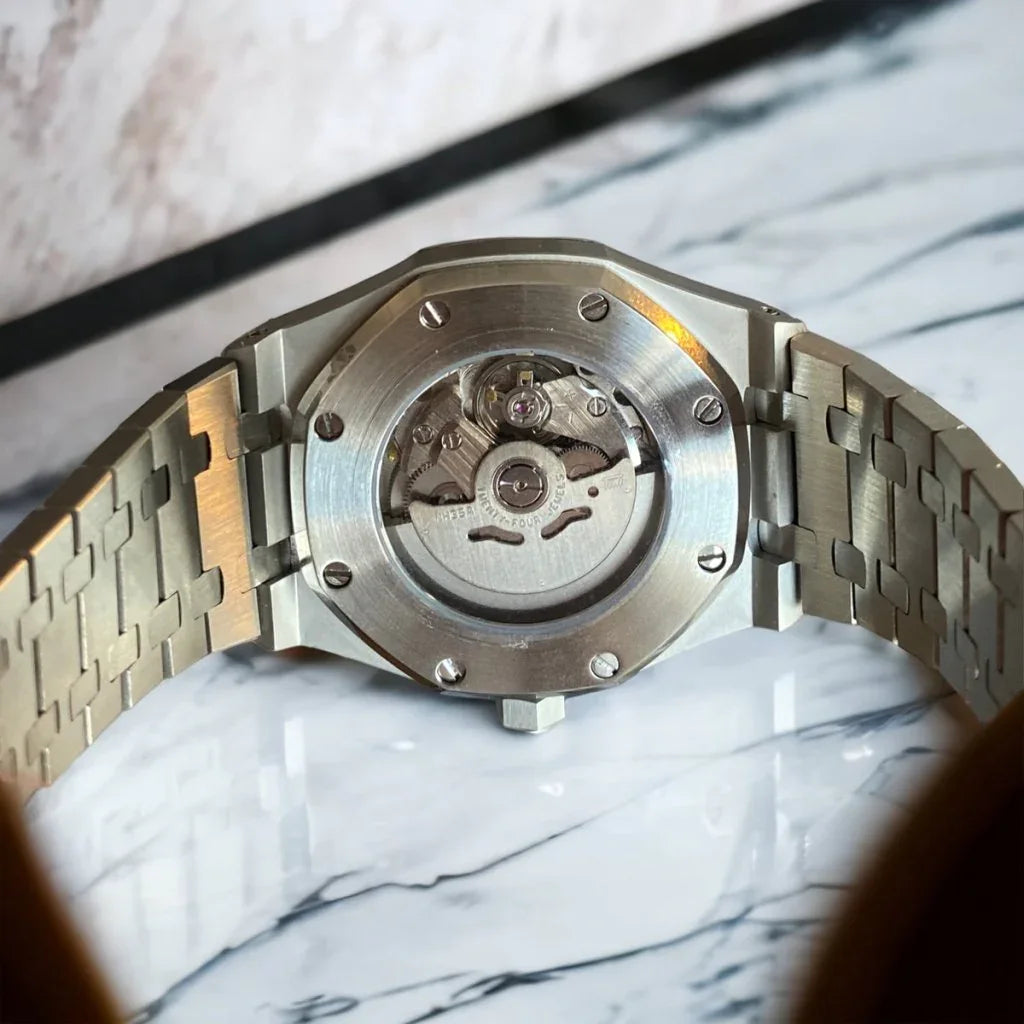 SEIKOAK | Forest Brushed Green NH35 - WB MOD WATCHES