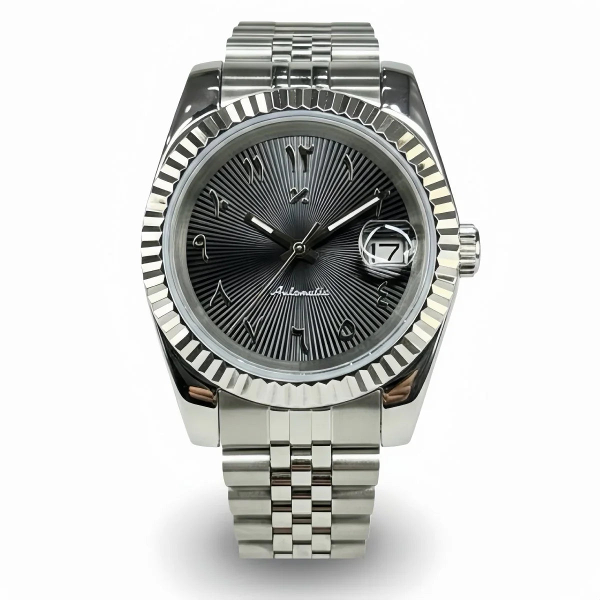 JUSTMOD | Arabic Numeral NH35 Auto - WB MOD WATCHES