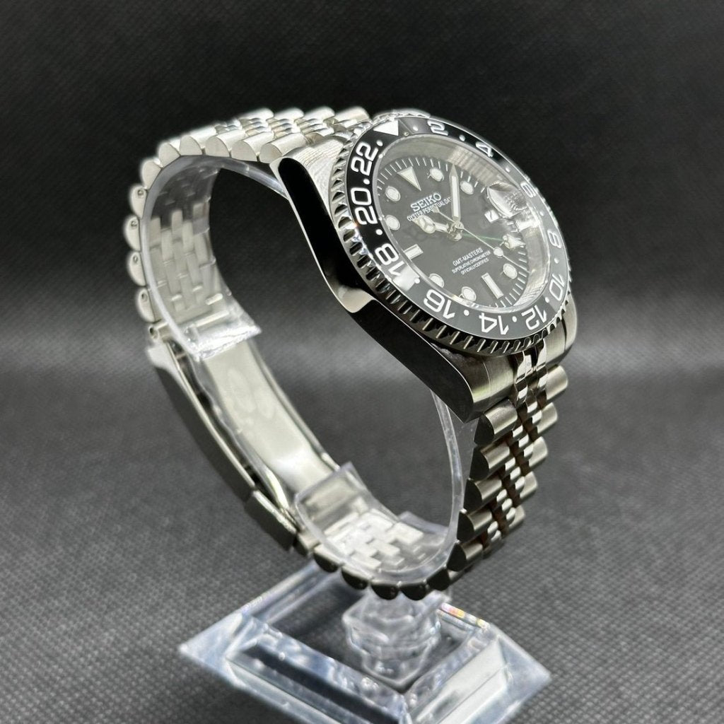 Sprite GMT – Seiko NH34 Dual - Time Mod - WATCHBRICK