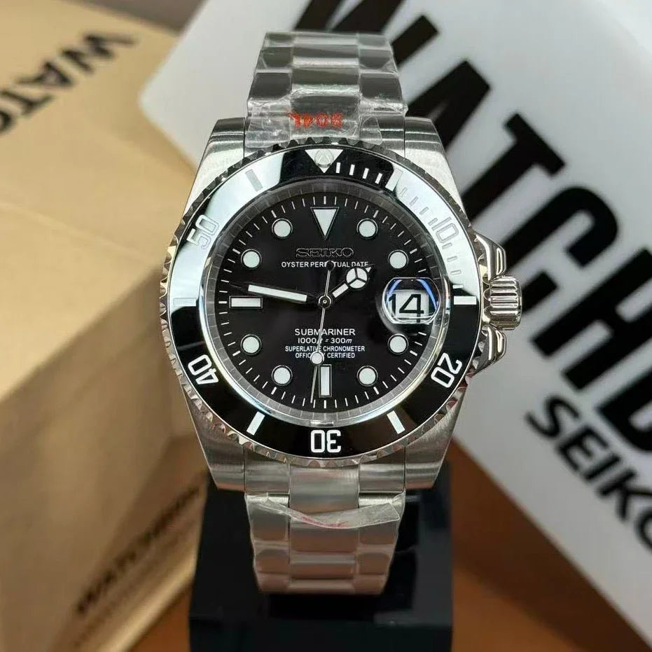 SUBMOD | Black Dive NH35 Automatic - WB MOD WATCHES