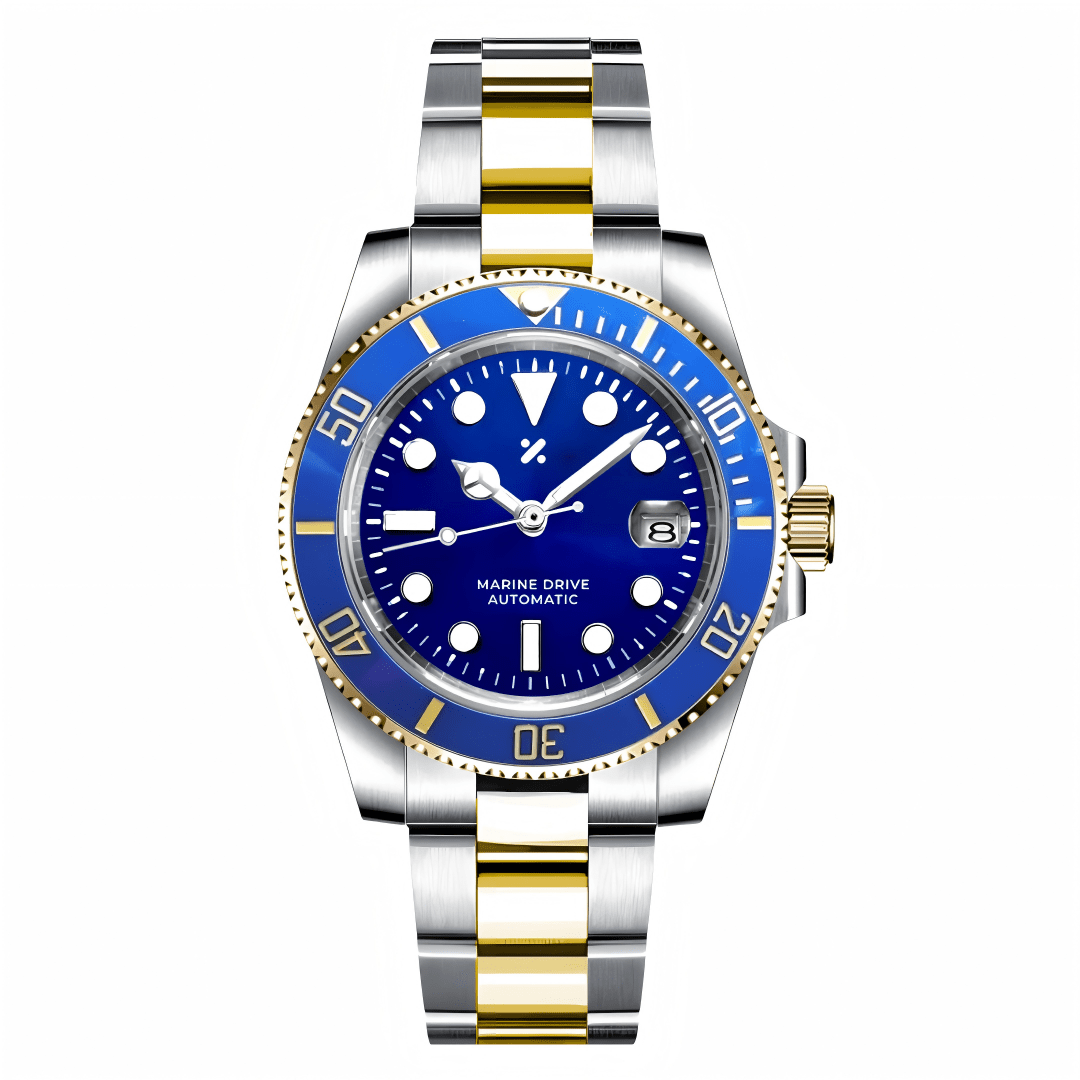 SUBMOD | Marine Blue Two - Tone - WATCHBRICK