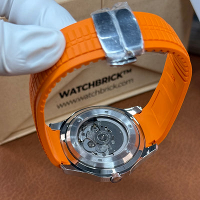 AUQAMOD | Volcano Orange NH35 - WB MOD WATCHES
