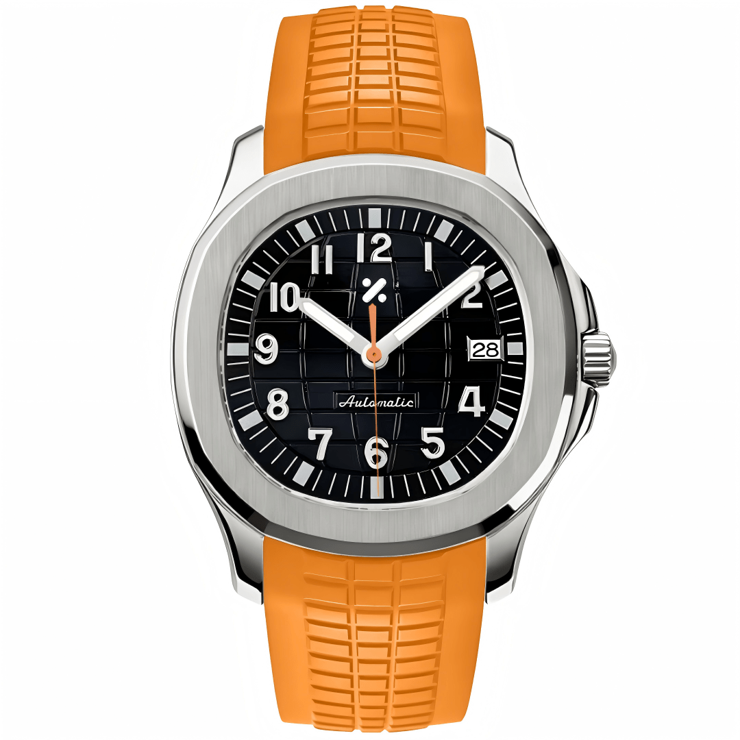 AQUAMOD | Volcano Orange NH35 - WATCHBRICK