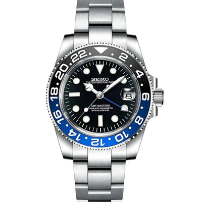 GMTMOD | Batman NH34 GMT - WB MOD WATCHES