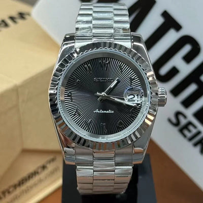 JUSTMOD | Arabic Numeral NH35 Auto - WB MOD WATCHES