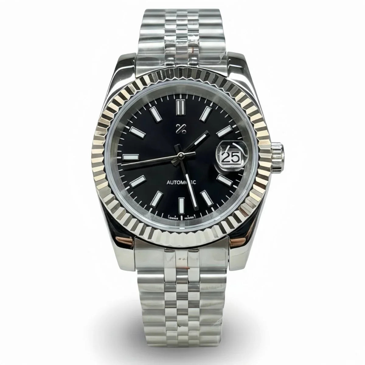 JUSTMOD | Black Dial NH35 - WB MOD WATCHES