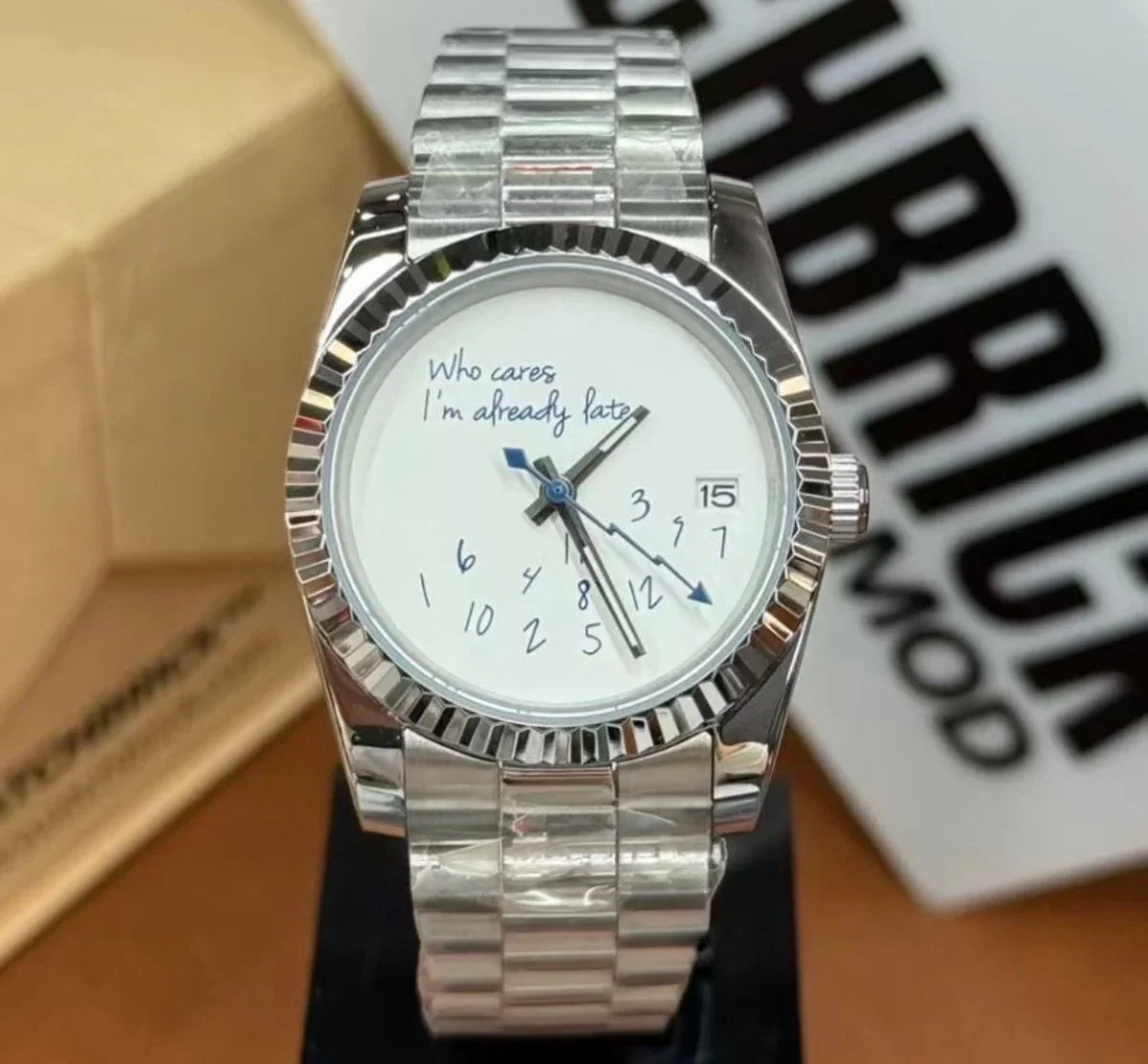 JUSTMOD | I'm Late Edition NH35 - WB MOD WATCHES