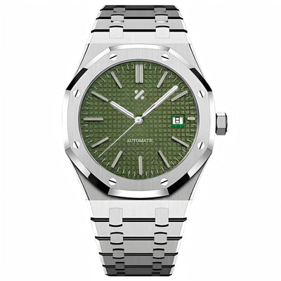 SEIKOAK | Forest Brushed Green NH35 - WB MOD WATCHES