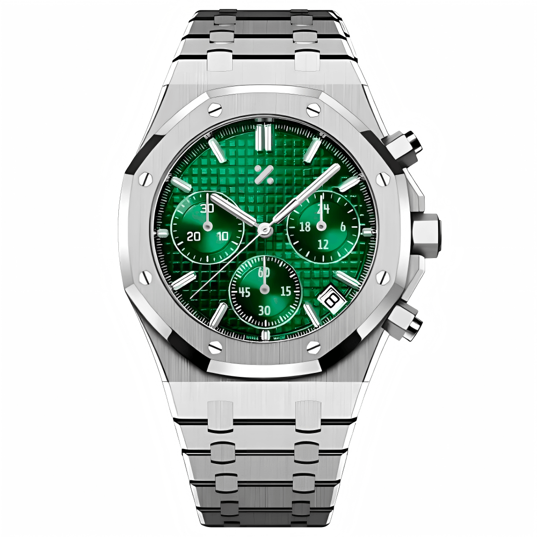 SEIKOAK | Green Chronograph VK63 - WATCHBRICK