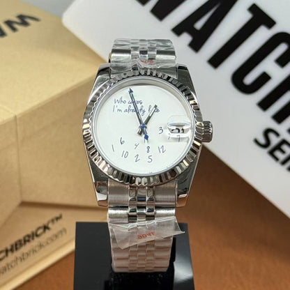 SEIKOJUST | I'm Already Late Edition NH35 - WATCHBRICK