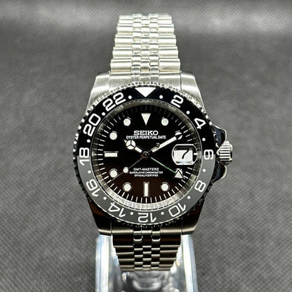 Sprite GMT – Seiko NH34 Dual - Time Mod - WATCHBRICK
