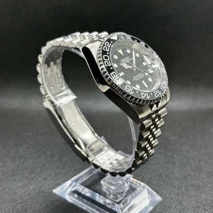 Sprite GMT – Seiko NH34 Dual - Time Mod - WATCHBRICK