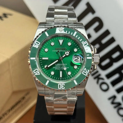 SUBMOD | Hulk NH35 Green Dial - WB MOD WATCHES