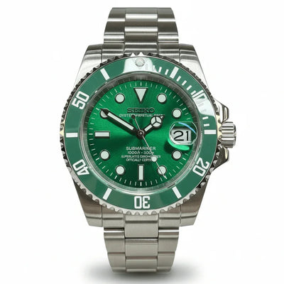 SUBMOD | Hulk NH35 Green Dial - WB MOD WATCHES