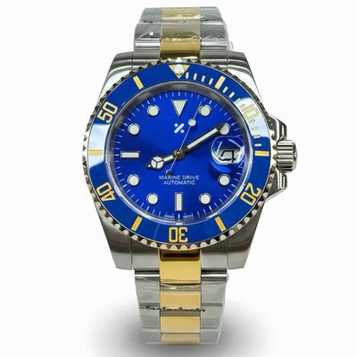 SUBMOD | Marine Blue Two-Tone - WB MOD WATCHES