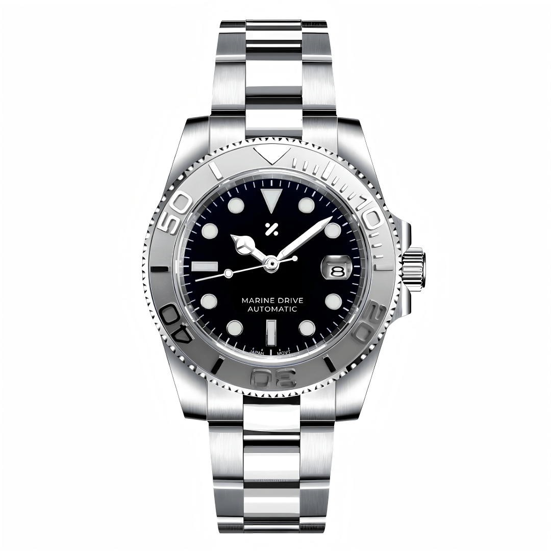 SUBMOD | Silver Sub NH35 Steel - WATCHBRICK